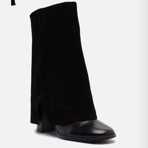 Harper Mid Block Leather Boot